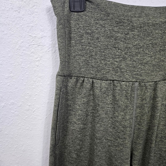 Aerie OFFLINE High Waisted Jogger Pants Heathered Olive Green Size Medium - Picture 4 of 7